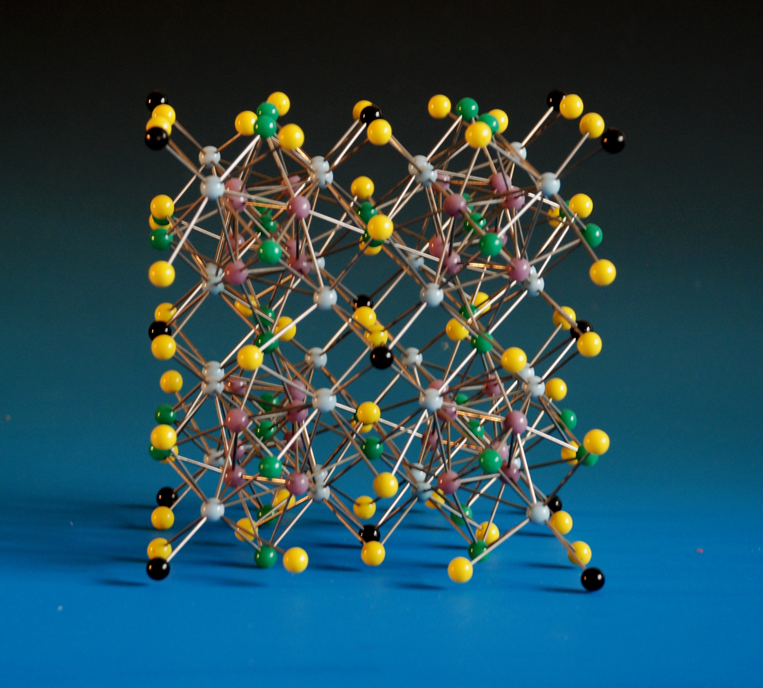 A crystal structure model of Manganese Thorium alloy